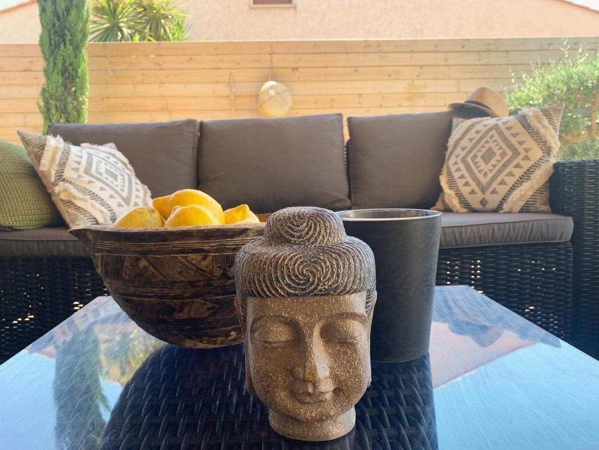 Le Petit Bali Spacieuse Villa Pour 8 Avec Piscine Saint-Cyprien  Exterior foto