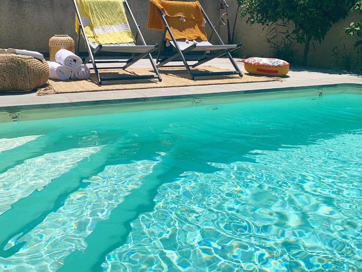 Le Petit Bali Spacieuse Villa Pour 8 Avec Piscine Saint-Cyprien  Exterior foto